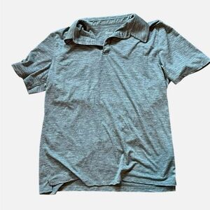 Quince Heathered Gray Men's Polo Shirt